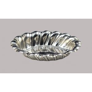 Oval Silver Centerpiece