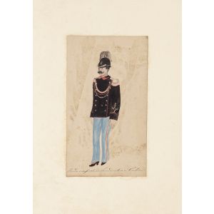Figure of an officer