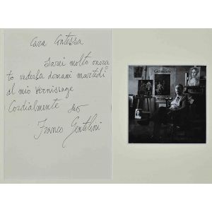 Invitation Letter by Franco Gentilini