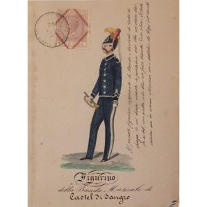 Figure for the marching band of Castel di Sangro - Abruzzo
