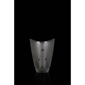 Polka Dots Glass Vase