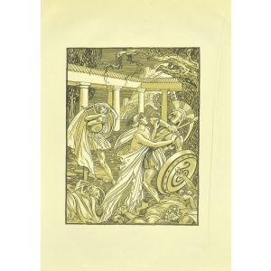 Troy by Ferdinand Bac - Modern Artwork 