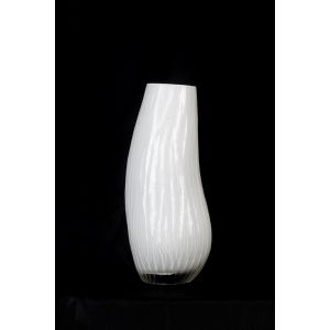 White Glass Vase