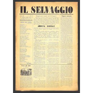 Il Selvaggio no.1- 1930
