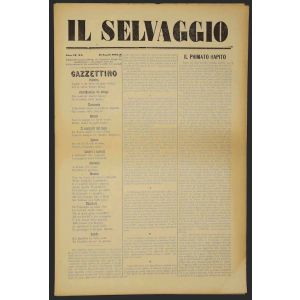 Il Selvaggio no.6- 1932