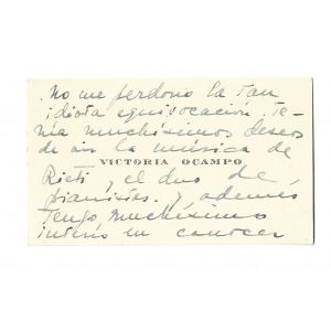 Ocampo's Business Card