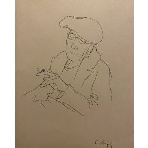 Portrait of Andre Gide
