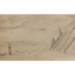 Camp of soldiers
