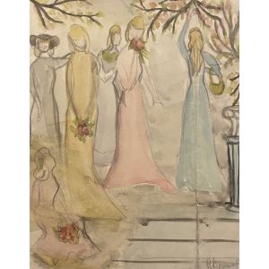 Girls in the Garden