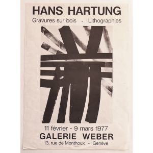 Hans Hartung- Exhibition Poster