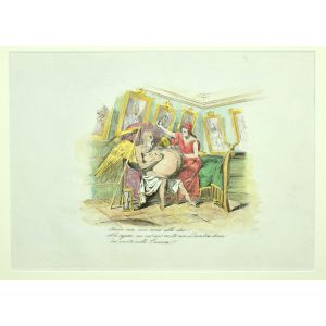 Satirical Scene