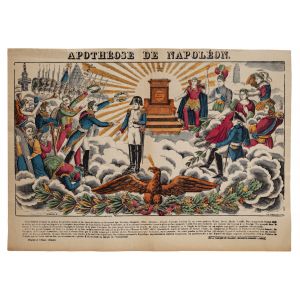 Epinal Print, Apothéose Du Napoléon