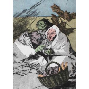 Mucho hay que existencializar from Dali's Caprichos by Goya by Salvador Dalì -  Contemporary Artwork
