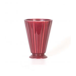 Red Vase