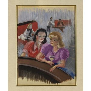 Girls at the bar