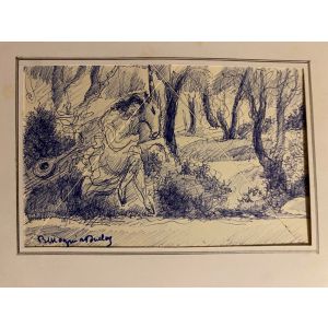 Figure in the Woods