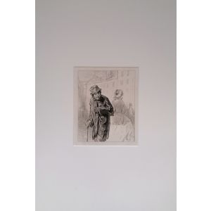 The Beggar by Paul Gavarni - Modern Artworks