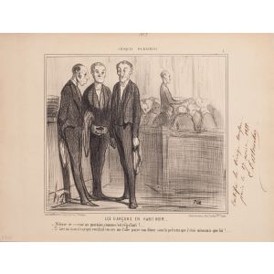 Les Garçons en habit Noir – from Croquis Parisiens