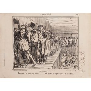 Une Visite Aux Bains - From Croquis d’Été