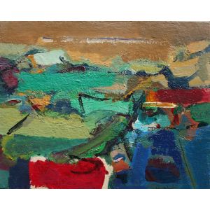 Landscape, Sardinia by Paul Nicholls - Contemporary Artwork