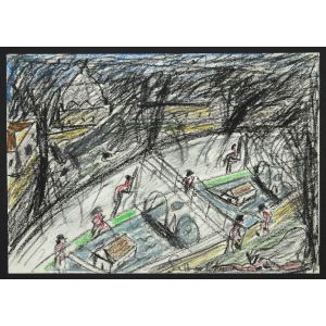 Bathers in the Tiber