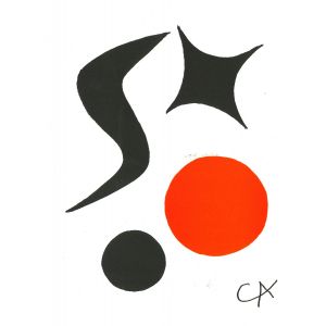 Abstract Composition from A même la pierre - SOLD