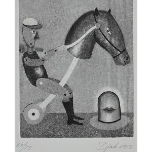 Rocking horse by Zivko Djak - Contemporary Artwork