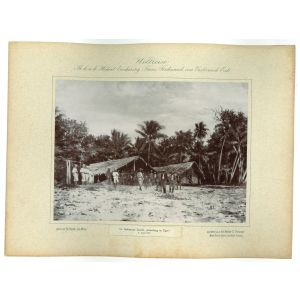 Salomons Inseln - Landung in Uge by prince Franz Ferdinand von Osterreich Este - Artwork