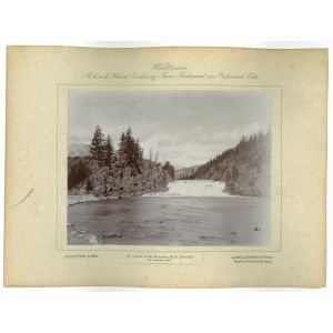 Canada - Bow Fall - 10 September 1893 by prince Franz Ferdinand von Osterreich Este - Artwork