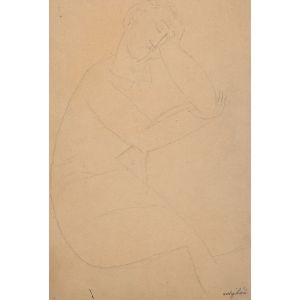 Figure of a Seated Man