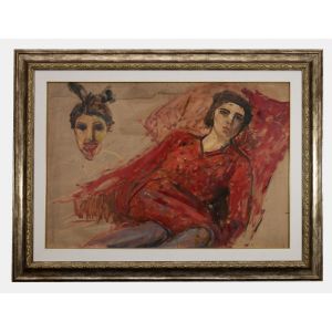 Woman in Red 