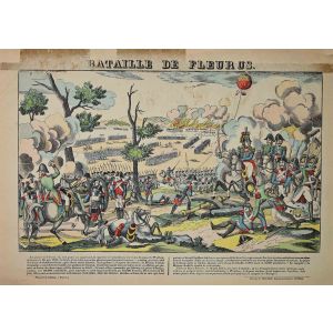 Epinal Print Batalle De Fleur US