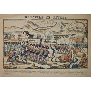 Epinal Print - Bataille De Rivoli