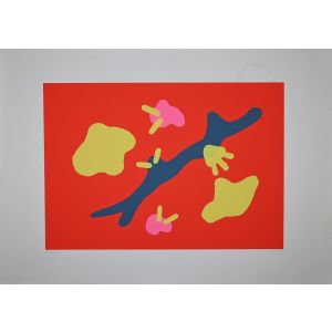 Composition in Red