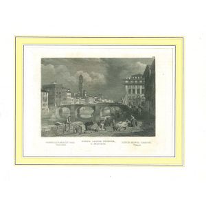 Ancient View of Ponte Santa Trinita