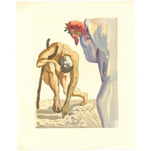The Climbing by Salvador Dalì - Contemporary Art