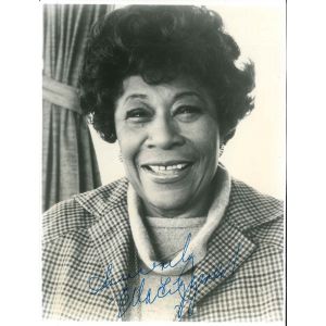 Ella Fitzgerald Autograph Portrait - Original Photographs