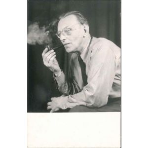 Autograph and Photo by C. Orff
