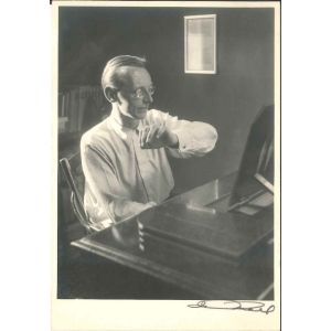 Carl Orff playing