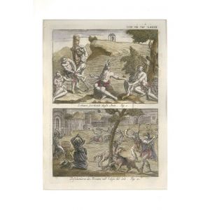 A Slave Flayed, Peruvians' Desolation during  the Sun Eclipse