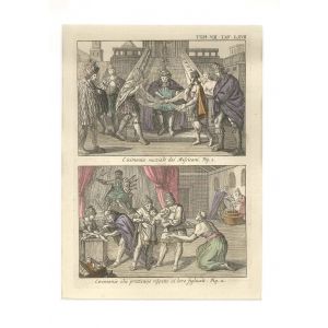 Nuptial Ceremony and Birth among the Mexicans