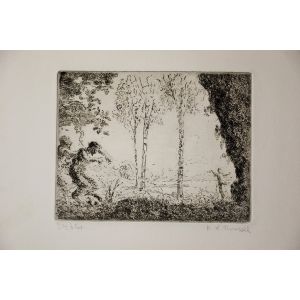 Nymphe et Faunes