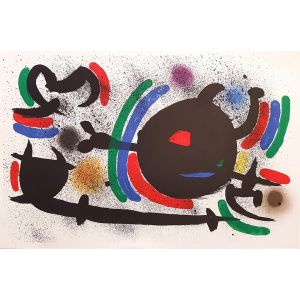 Miró Lithographe I - Plate X