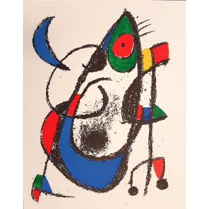Miró Lithographe II - Plate XI by Joan Miró - Surrealism