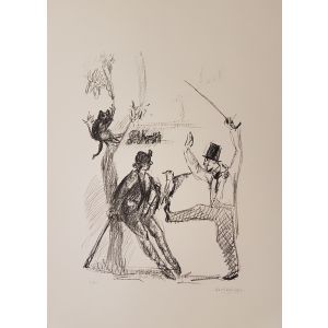  Artista di strada by Aldo Carpi - Modern Art