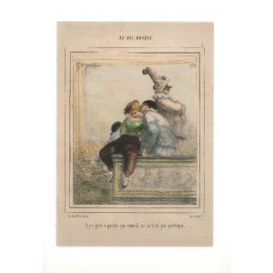 Au bal masqué, plate n. 7