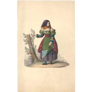 Female figure of XIX century