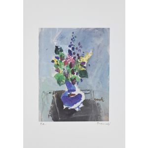 Vase of Flowers by Marcello Avenali - Contemporary Artwork