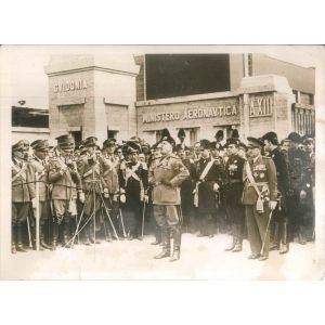 Inauguration by Mussolini