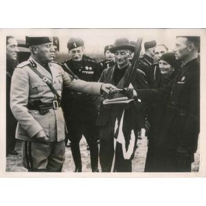 The Duce and the Italian farmers